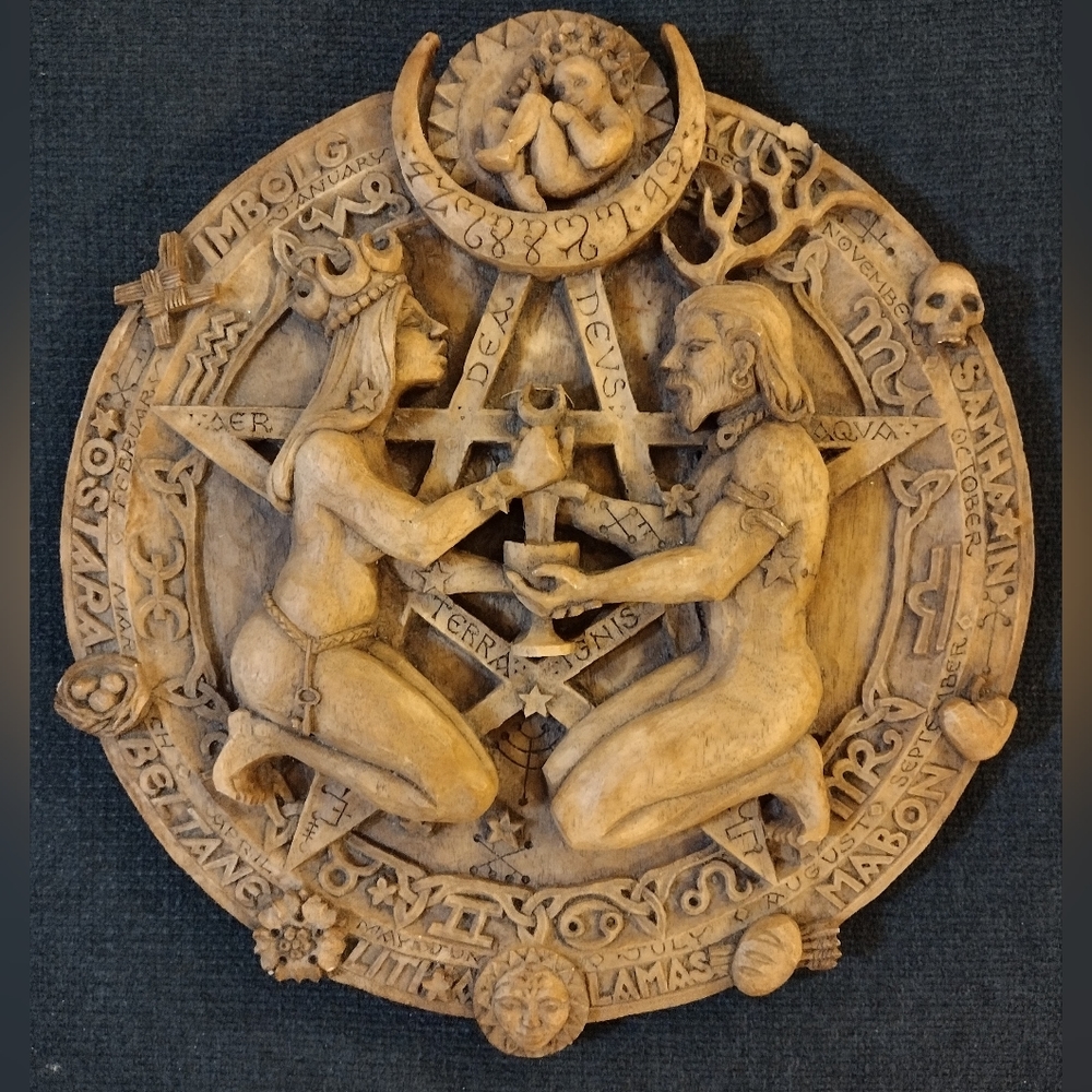 BRAND NEW! Great Rite Pentacle Plaque by Paul Borda